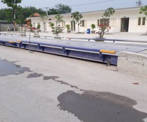 Electronic weighing station 120 tons